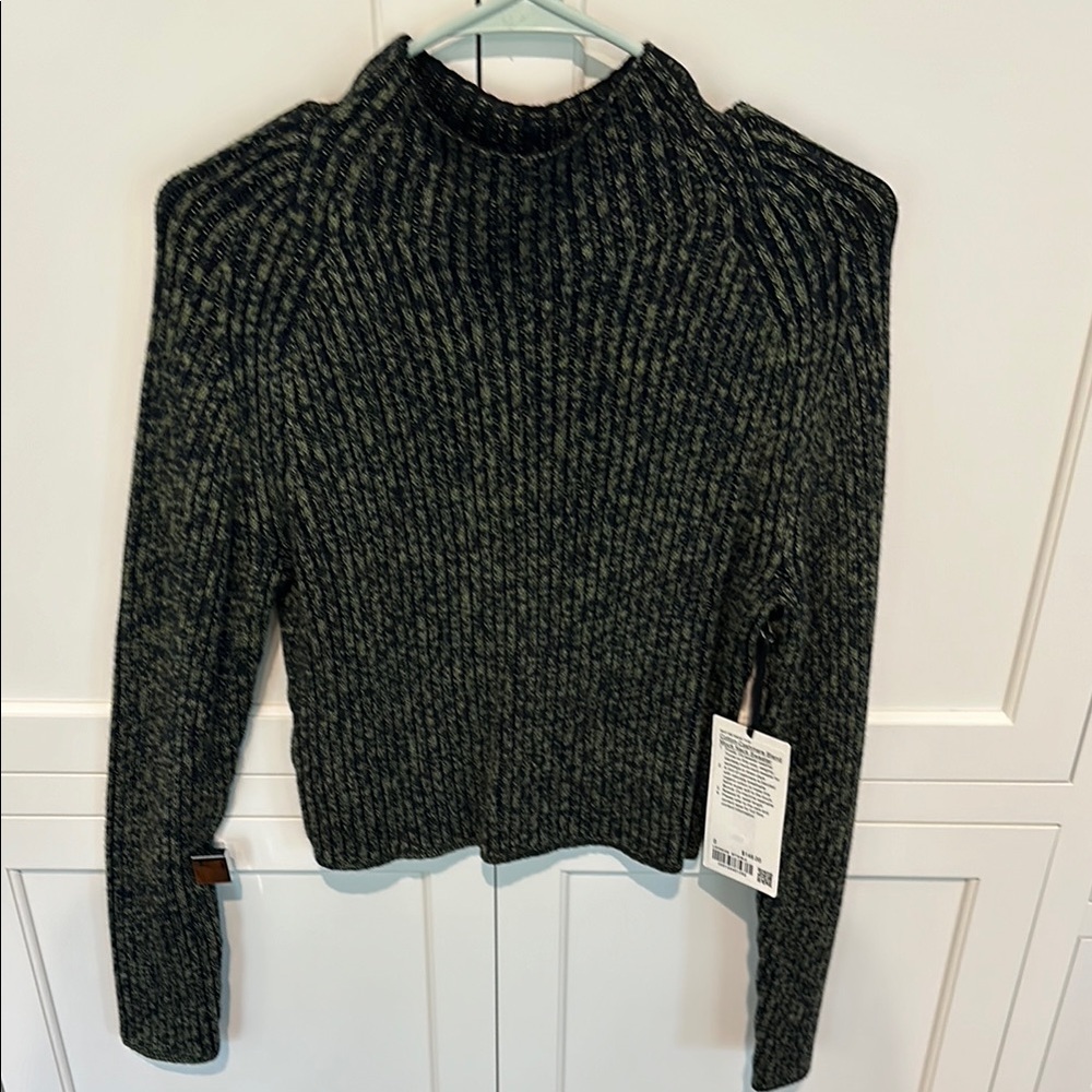 Lululemon Athletica cotton cashmere blend mockneck sweater NWT ($148)